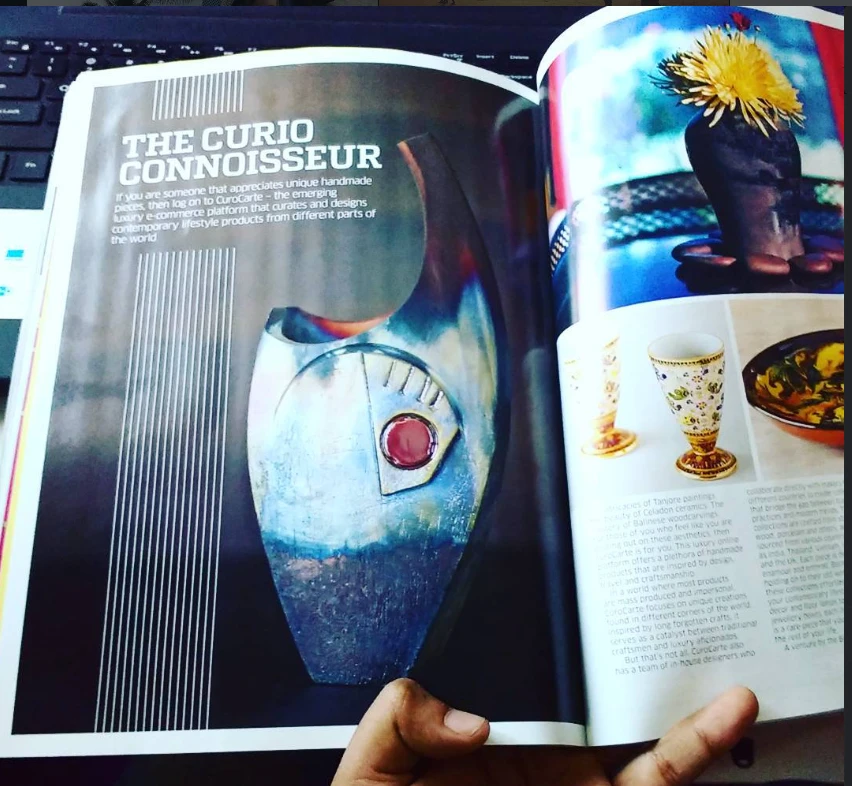 CuroCarte magazine feature