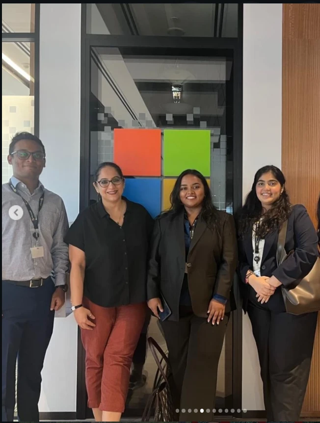 Industry visit, Microsoft
